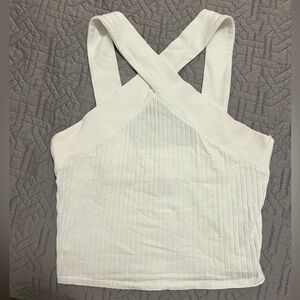 Zara White Halter